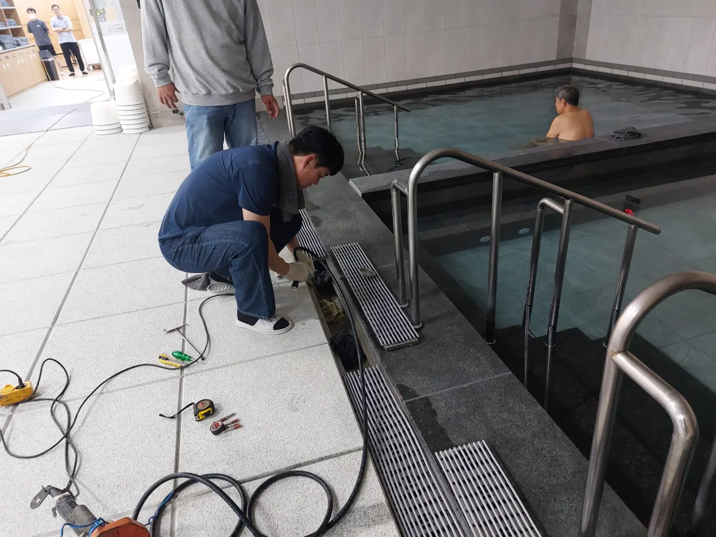 강서 식당누수 누수탐지 현장 참고 사진