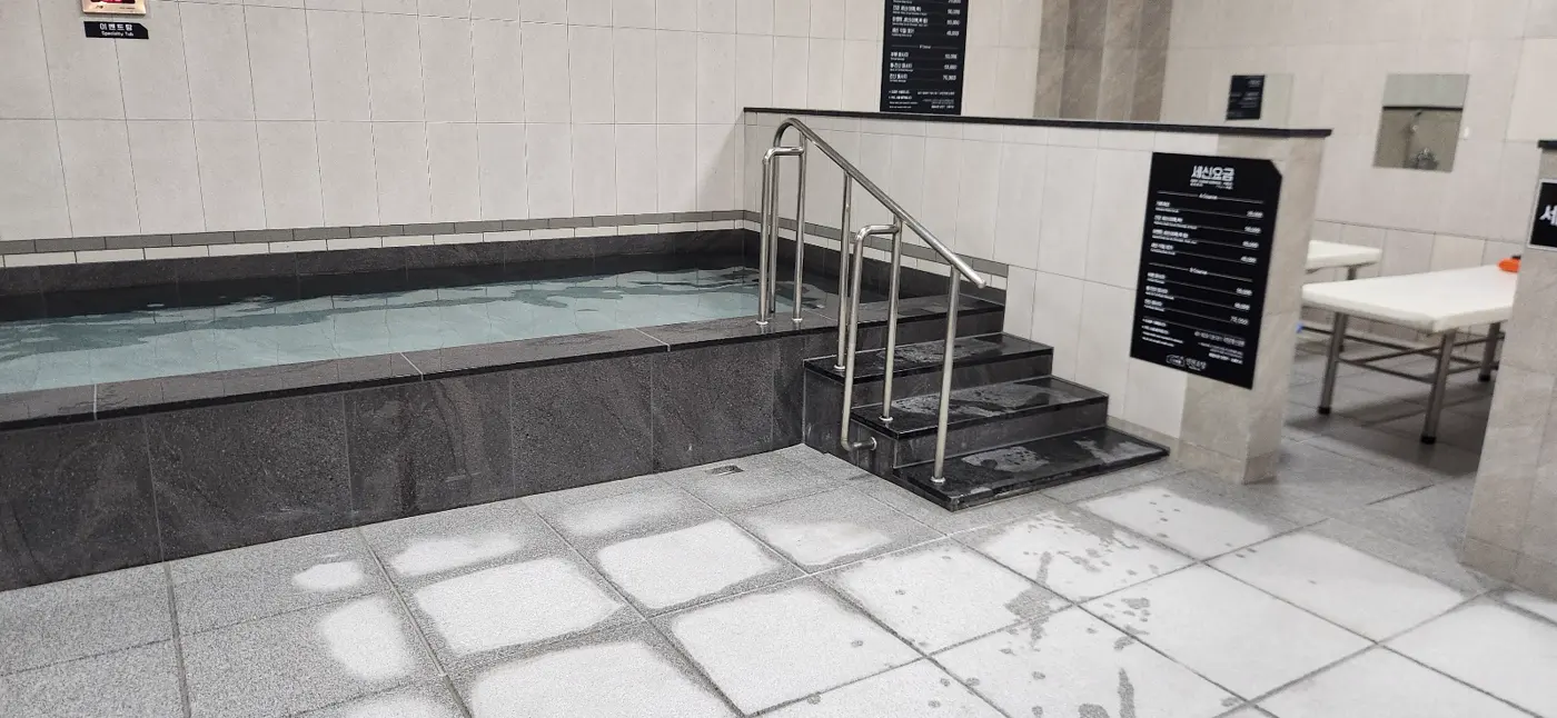 수지 식당누수 누수탐지 현장 참고 사진